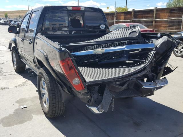 1GCHTDFP7B8141593 - 2011 CHEVROLET COLORADO L BLACK photo 3