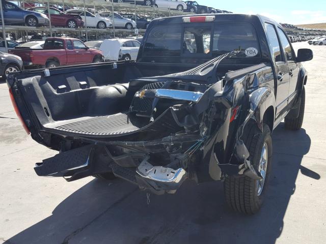 1GCHTDFP7B8141593 - 2011 CHEVROLET COLORADO L BLACK photo 4