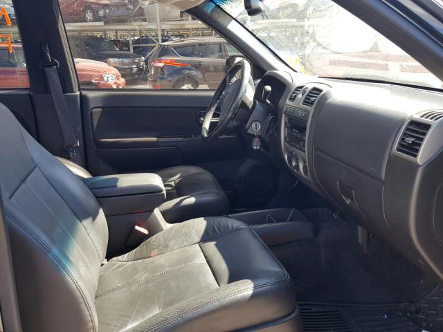 1GCHTDFP7B8141593 - 2011 CHEVROLET COLORADO L BLACK photo 5
