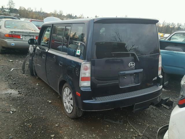 JTLKT324240146069 - 2004 TOYOTA SCION XB Azul foto 3