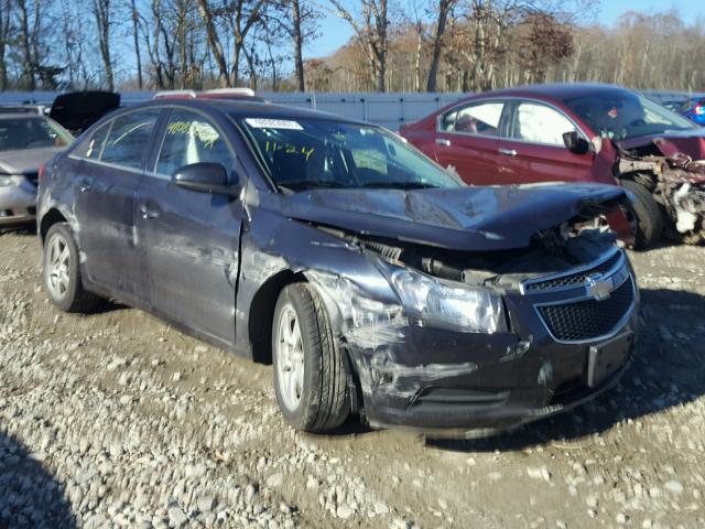 1G1PC5SB7E7111377 - 2014 CHEVROLET CRUZE LT BLACK photo 1