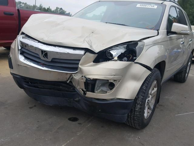 5GZER23738J157882 - 2008 SATURN OUTLOOK XR ოქროსფერი ფოტო 9