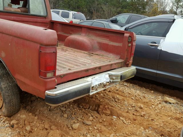 1FTCR11T9KUC26406 - 1989 FORD RANGER RED photo 10