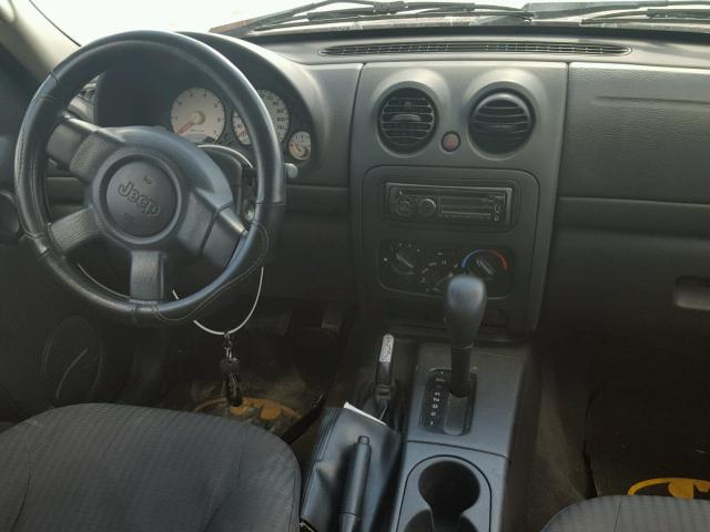 1J4GL48K73W560290 - 2003 JEEP LIBERTY SP BURGUNDY photo 9