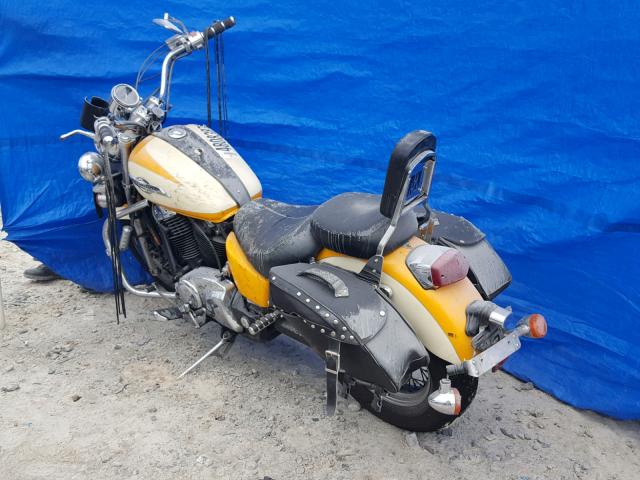 1HFSC3234WA301114 - 1998 HONDA VT1100 C2 YELLOW photo 3