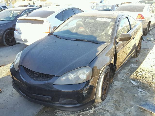 JH4DC548X5S005531 - 2005 ACURA RSX BLACK photo 2