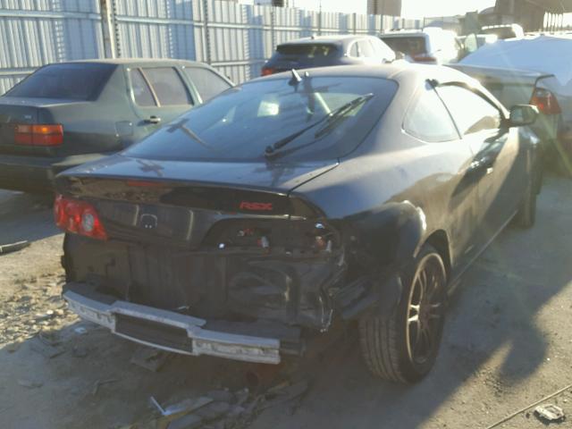 JH4DC548X5S005531 - 2005 ACURA RSX BLACK photo 4