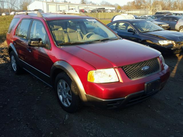 1FMDK04176GA24631 - 2006 FORD FREESTYLE RED photo 1