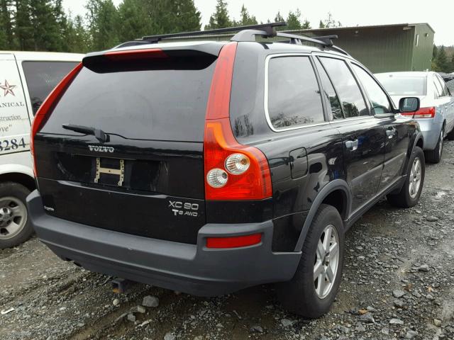 YV1CZ91H941098404 - 2004 VOLVO XC90 T6 BLACK photo 4