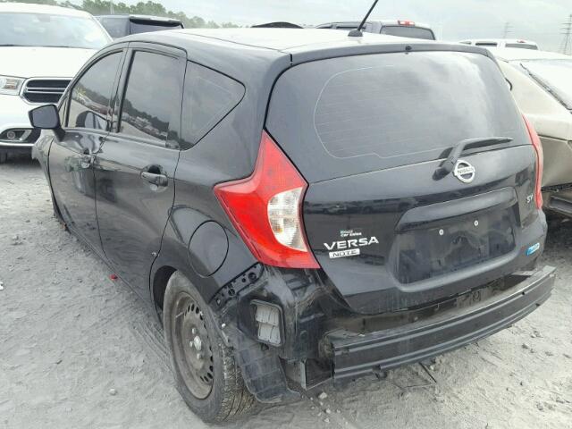 3N1CE2CP7FL422820 - 2015 NISSAN VERSA NOTE BLACK photo 3