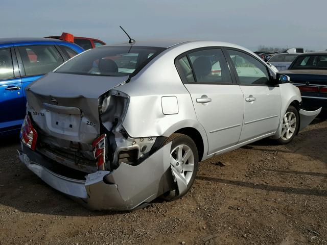 3N1AB61E47L679234 - 2007 NISSAN SENTRA 2.0 SILVER photo 4