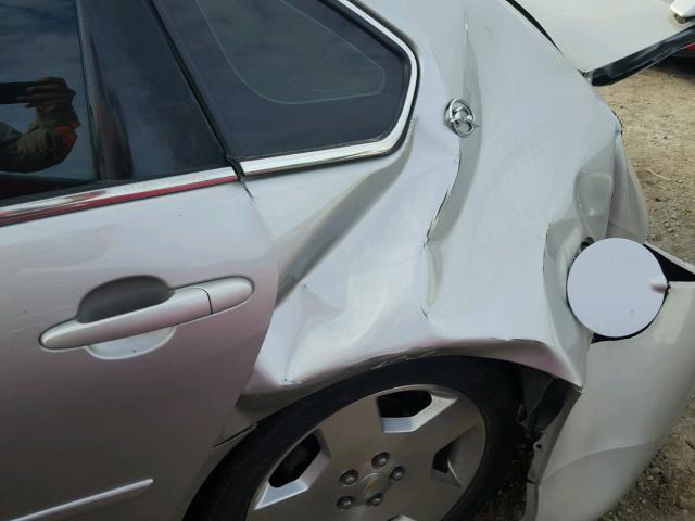 2G1WD58CX79407892 - 2007 CHEVROLET IMPALA SUP 银色 照片 9