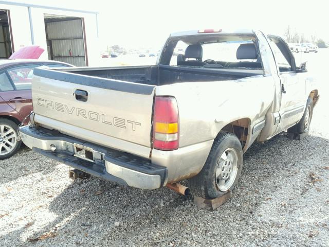 1GCEC14W11Z133137 - 2001 CHEVROLET SILVERADO GRAY photo 4