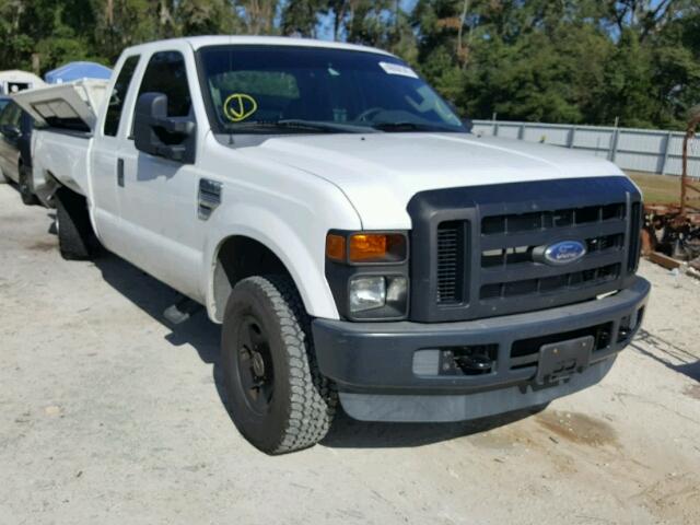 1FTSX21598EC47977 - 2008 FORD F250 SUPER WHITE photo 1