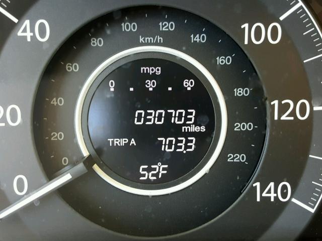 2HKRM4H50GH622887 - 2016 HONDA CR-V EX წითელი ფოტო 8