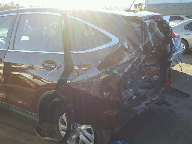 2HKRM4H50GH622887 - 2016 HONDA CR-V EX წითელი ფოტო 9