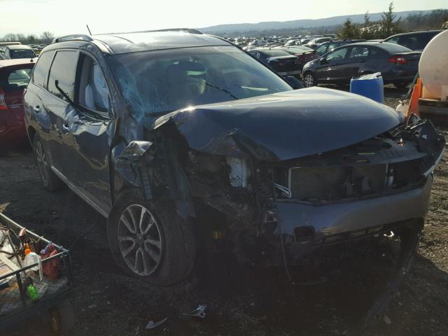 5N1AR2MM0DC652068 - 2013 NISSAN PATHFINDER GRAY photo 1