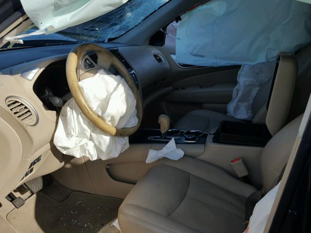 5N1AR2MM0DC652068 - 2013 NISSAN PATHFINDER GRAY photo 5