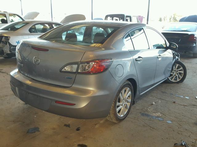 JM1BL1V77C1524305 - 2012 MAZDA 3 I GRAY photo 4