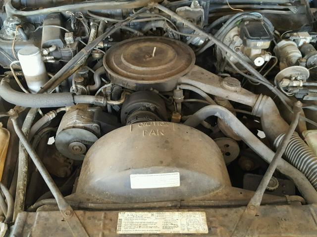 1G6AW6982E9060401 - 1984 CADILLAC FLEETWOOD BLUE photo 7