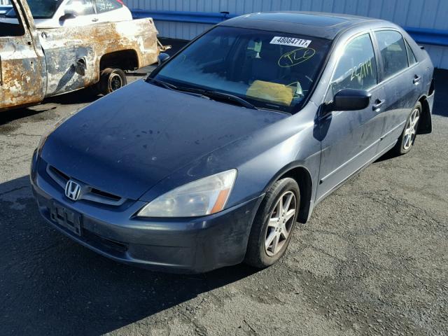 1HGCM665X3A041517 - 2003 HONDA ACCORD EX GRAY photo 2