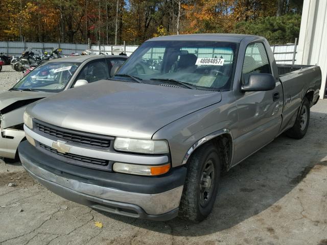 1GCEC14V1YE358991 - 2000 CHEVROLET SILVERADO TAN photo 2