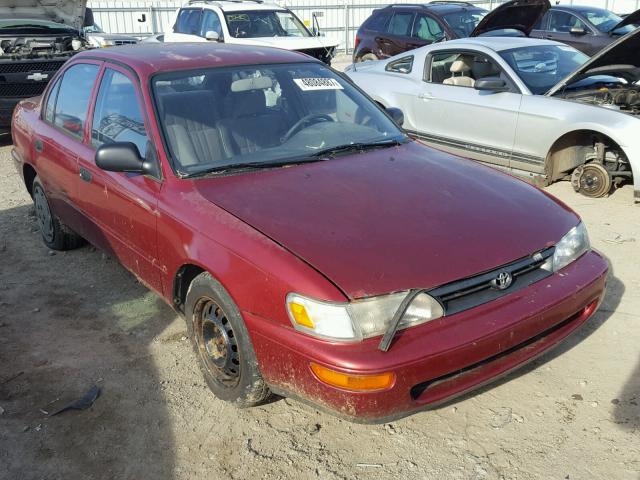 JT2AE04E3P0045819 - 1993 TOYOTA COROLLA MAROON photo 1