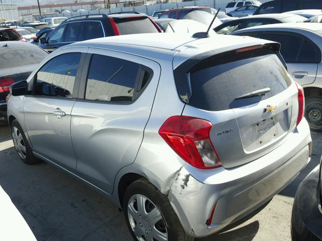 KL8CB6SAXHC750797 - 2017 CHEVROLET SPARK LS SILVER photo 3