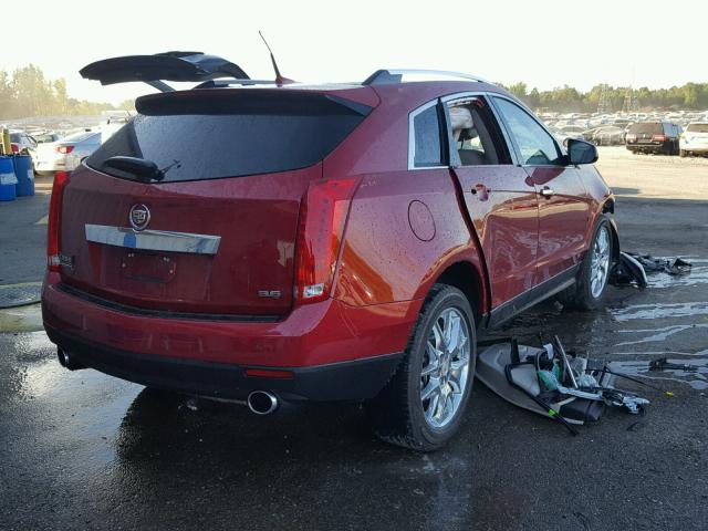 3GYFNDE35DS654944 - 2013 CADILLAC SRX PERFOR 勃艮第红 照片 4