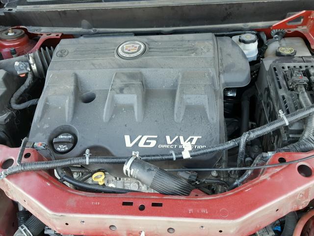 3GYFNDE35DS654944 - 2013 CADILLAC SRX PERFOR 勃艮第红 照片 7