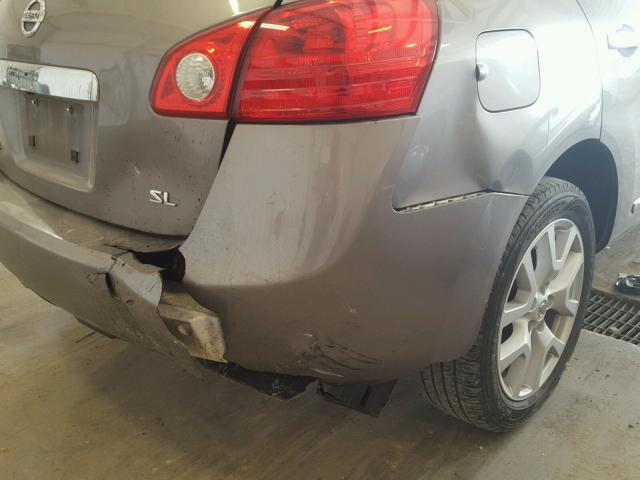 JN8AS5MT4CW284612 - 2012 NISSAN ROGUE S GRAY photo 9