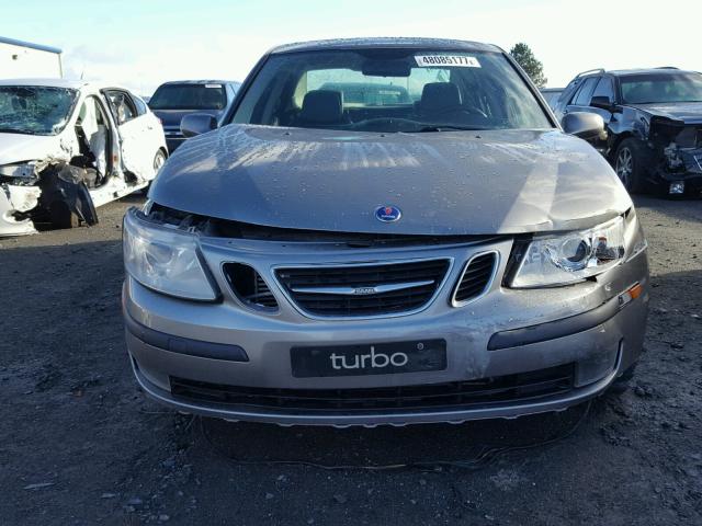 YS3FH41U261126710 - 2006 SAAB 9-3 AERO BEIGE photo 9