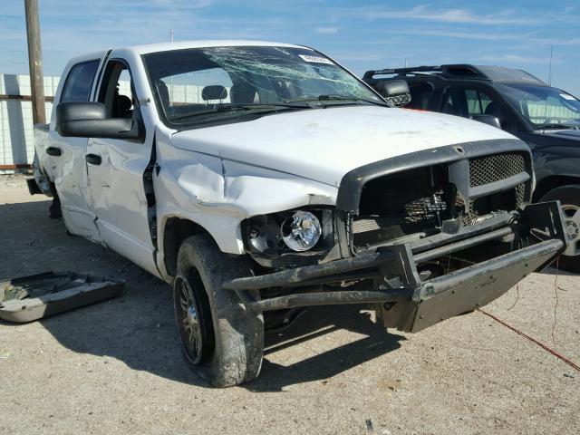 1D7HA18D04J165789 - 2004 DODGE RAM 1500 S WHITE photo 1