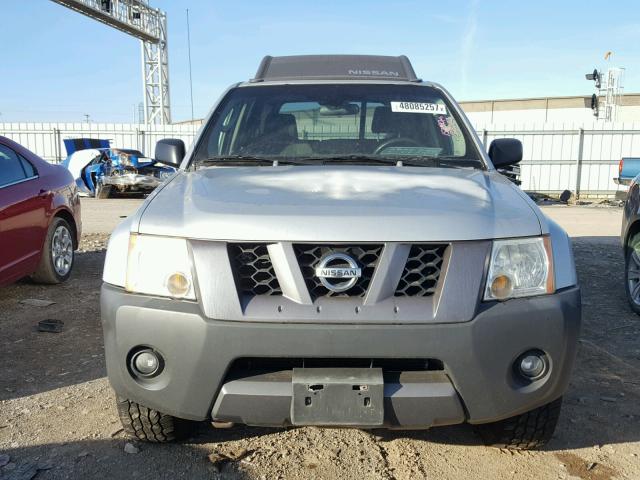 5N1AN08W57C504529 - 2007 NISSAN XTERRA OFF SILVER photo 9