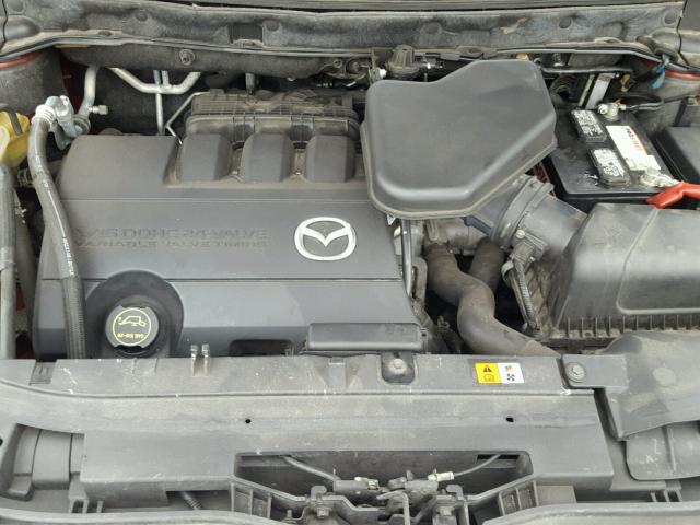 JM3TB28A890176458 - 2009 MAZDA CX-9 BURGUNDY photo 7