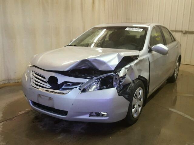 4T1BE46K87U598962 - 2007 TOYOTA CAMRY NEW SILVER photo 2