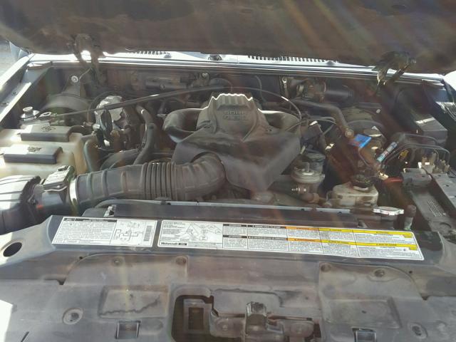 1FMYU60E8YUA86423 - 2000 FORD EXPLORER S GREEN photo 7