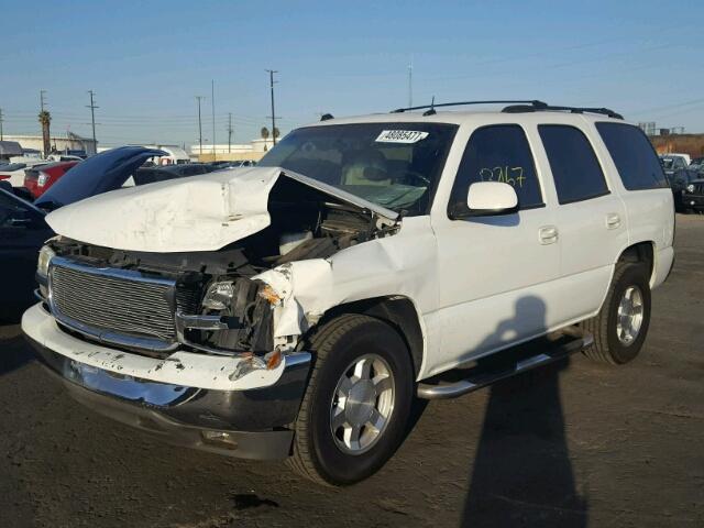 1GKEC13T44R117546 - 2004 GMC YUKON WHITE photo 2