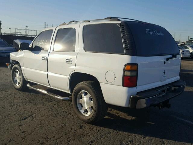 1GKEC13T44R117546 - 2004 GMC YUKON WHITE photo 3