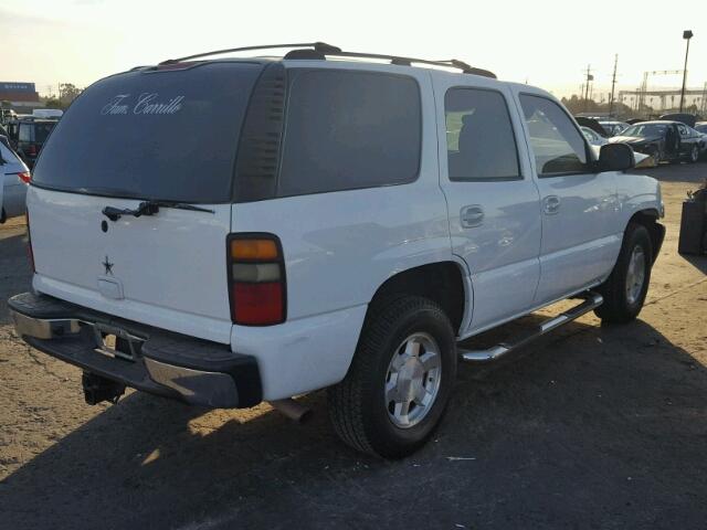 1GKEC13T44R117546 - 2004 GMC YUKON WHITE photo 4