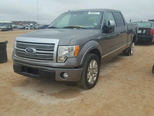 1FTPW12V79FA41392 - 2009 FORD F150 SUPER GRAY photo 2