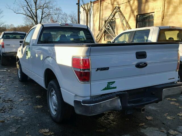 1FTNF1CF1CKD87872 - 2012 FORD F150 WHITE photo 3