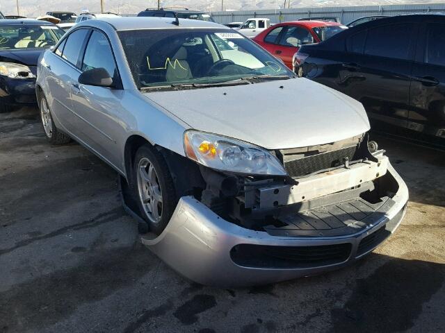 1G2ZH57N394210648 - 2009 PONTIAC G6 GT SILVER photo 1