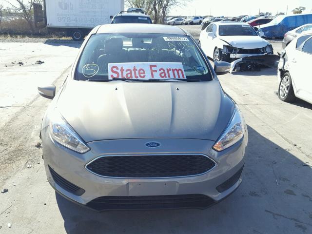 1FADP3F29GL391042 - 2016 FORD FOCUS SE BROWN photo 9