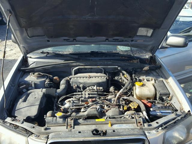 JF1SG65664H746230 - 2004 SUBARU FORESTER 2 SILVER photo 7