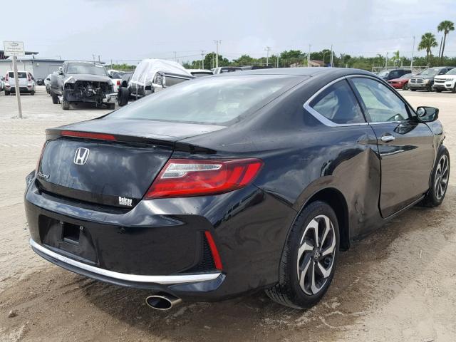 1HGCT1A39HA001285 - 2017 HONDA ACCORD LX- BLACK photo 4