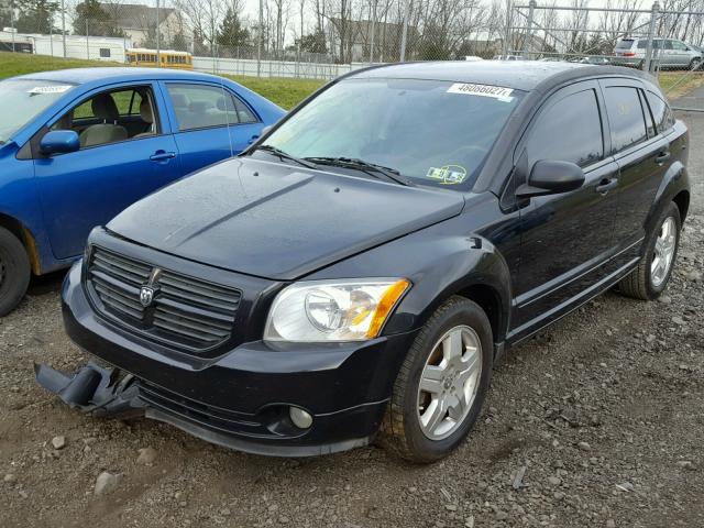 1B3HB48B58D752227 - 2008 DODGE CALIBER SX BLACK photo 2