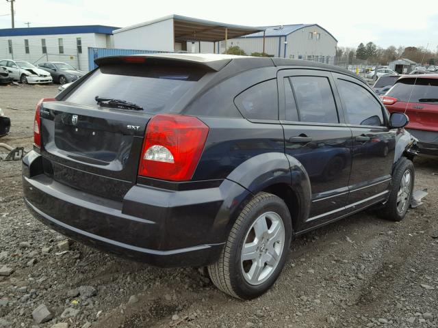 1B3HB48B58D752227 - 2008 DODGE CALIBER SX BLACK photo 4