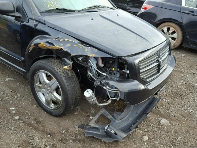 1B3HB48B58D752227 - 2008 DODGE CALIBER SX BLACK photo 9