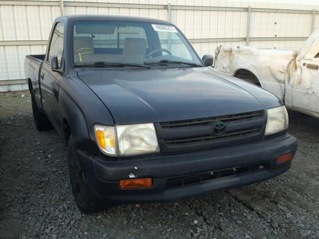 4TANL42N6XZ425463 - 1999 TOYOTA TACOMA BLACK photo 1